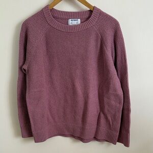 Old Navy pink so soft sweater size L